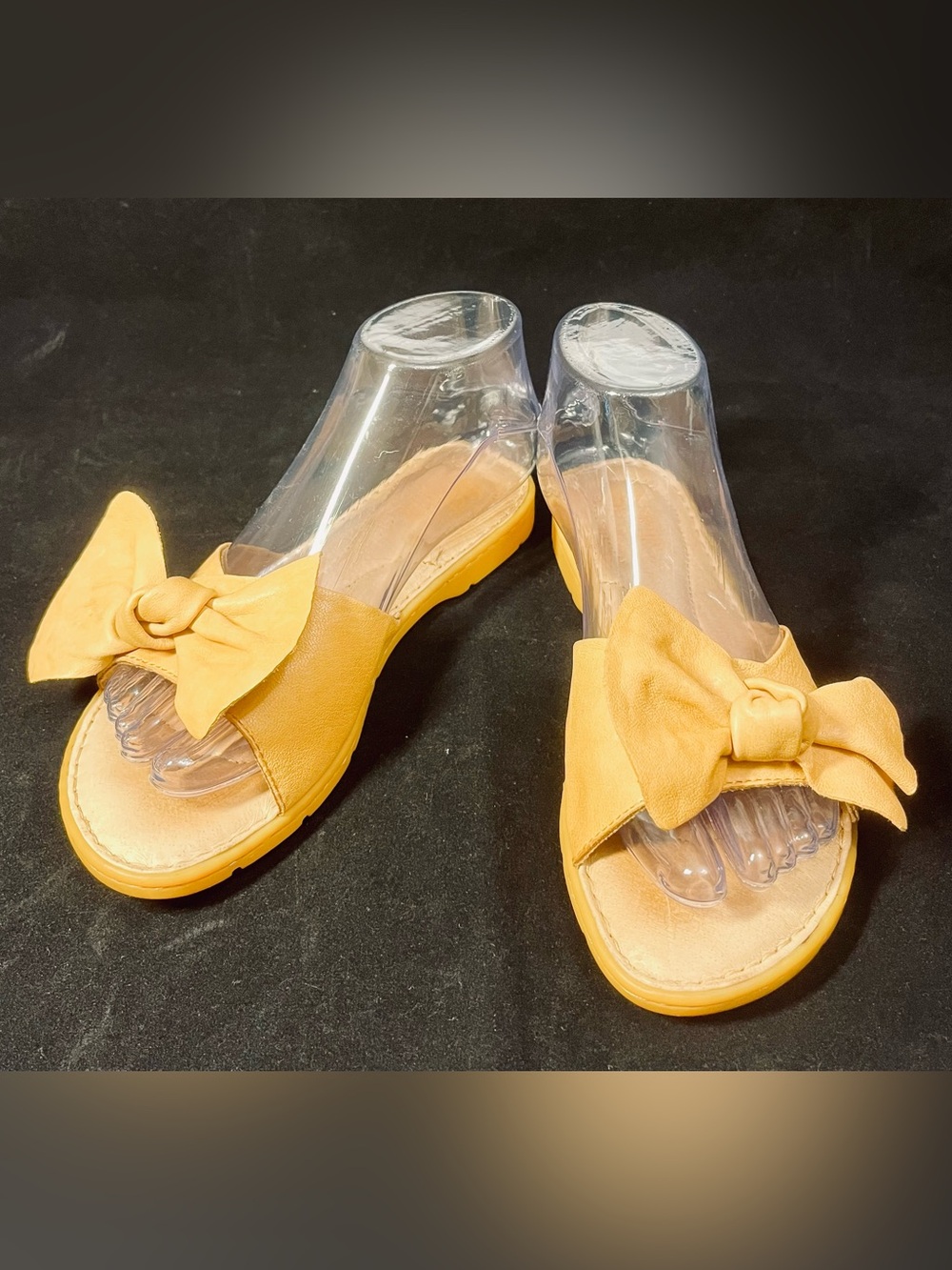 Born Women’s Bow Slide Sandals - Natural 6